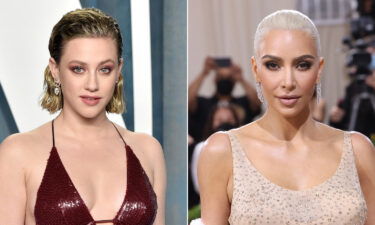 Lili Reinhart (left) calls out celebs including Kim Kardashian for 'starving' themselves.