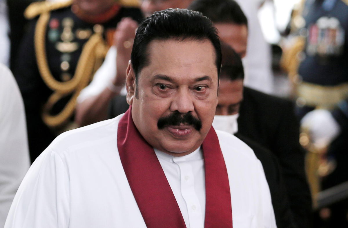 <i>Dinuka Liyanawatte/Reuters</i><br/>Sri Lanka's Prime Minister Mahinda Rajapaksa