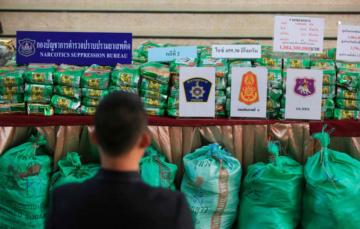 <i>AP</i><br/>More than one billion methamphetamine pills were seized in East and Southeast Asia