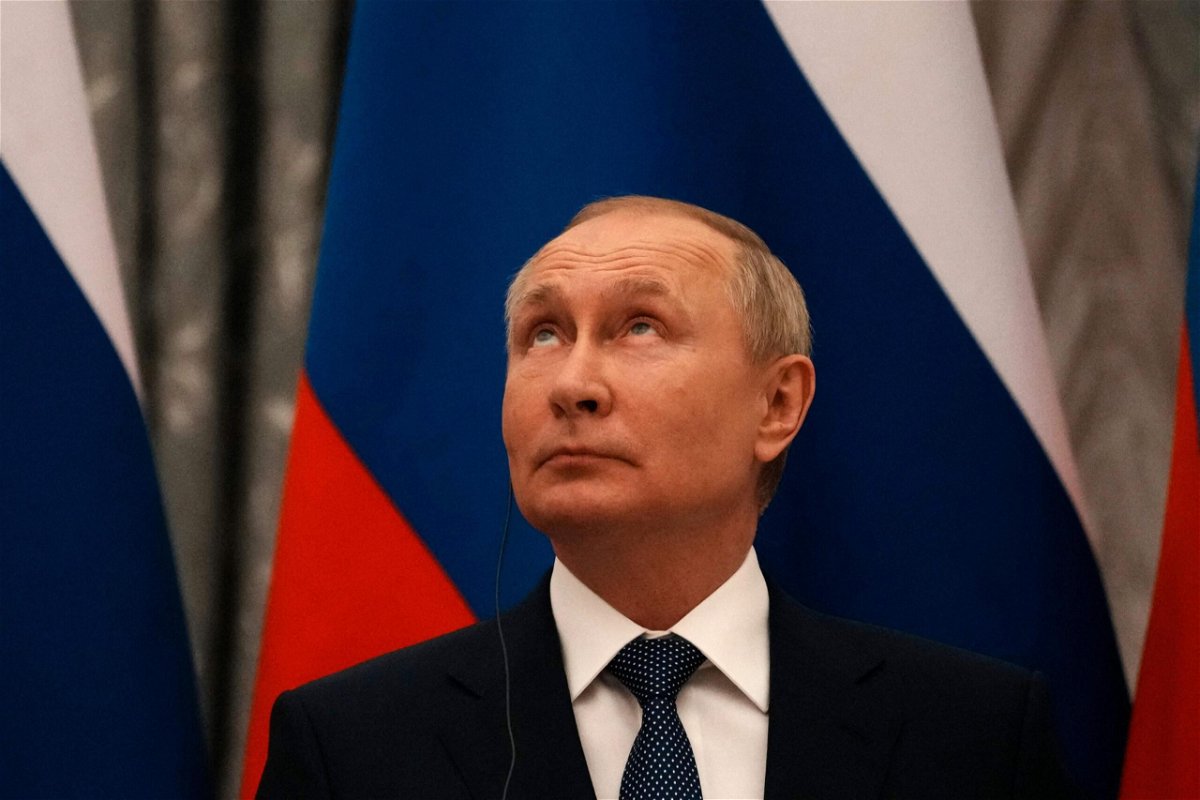 <i>THIBAULT CAMUS/AFP/POOL/AFP via Getty Images</i><br/>Vladimir Putin
