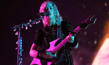 Phoebe Bridgers performs on the Outdoor Theatre stage during the 2022 Coachella Valley Music and Arts Festival in Indio