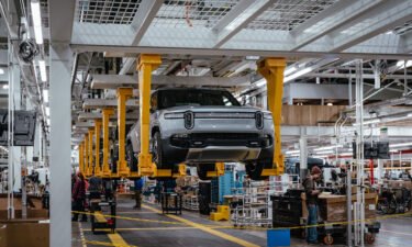 A Rivian executive in charge of manufacturing engineering will leave the company. Pictured is Rivian's manufacturing facility in Normal