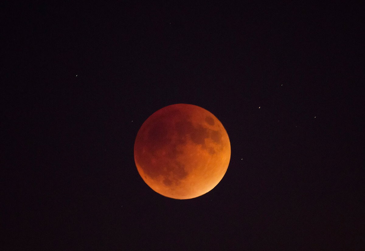 <i>Carlos Avila Gonzalez/San Francisco Chronicle/AP</i><br/>May's moon will glow a scarlet color during this year's first total lunar eclipse on May 15