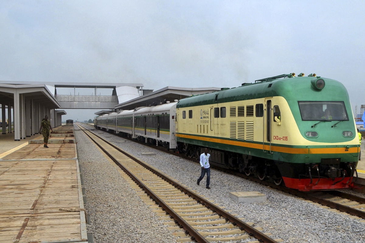 <i>STRINGER/AFP/AFP/Getty Images</i><br/>Victims of an ambushed Abuja train are being used as human shields by kidnappers