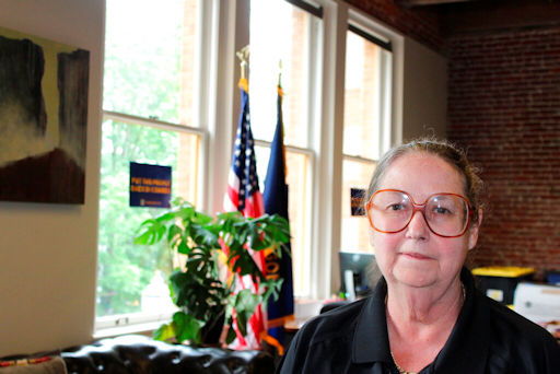 Betsy Johnson, Oregon's nonaffiliated gubernatorial candidate, poses in her campaign office in downtown Portland on Friday, May 27. The former lawmaker is expected to be in a three-way race for the governor's seat in November