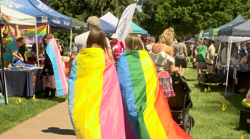 Central Oregon Pride Festival brings hundreds to Drake Park to promote inclusivity and visibility Central Oregon Pride Festival brings hundreds to Drake Park to promote inclusivity and visibility