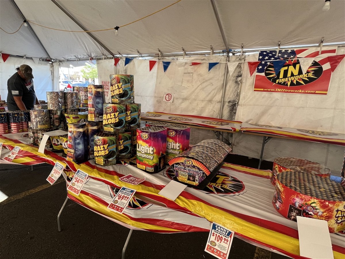 ‘We have good days and bad days’: How Redmond fireworks stand sales are going so far this Fourth season