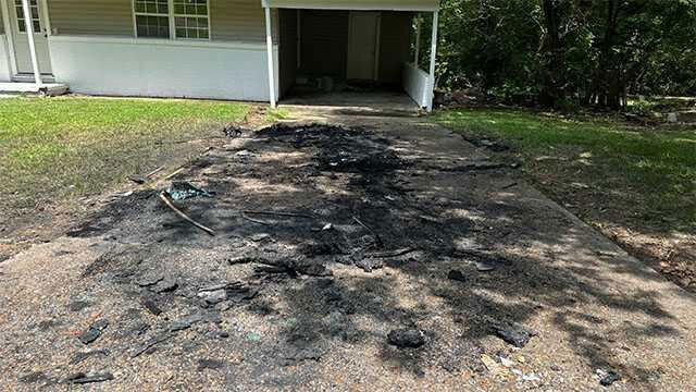 <i>WAPT</i><br/>Hinds County Coroner Sharon Grisham Stewart said the body was burned beyond recognition. She said 