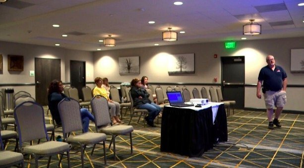 <i>WLOS</i><br/>A Justified Use of Force and Self-Defense seminar was held Saturday at an Asheville hotel.