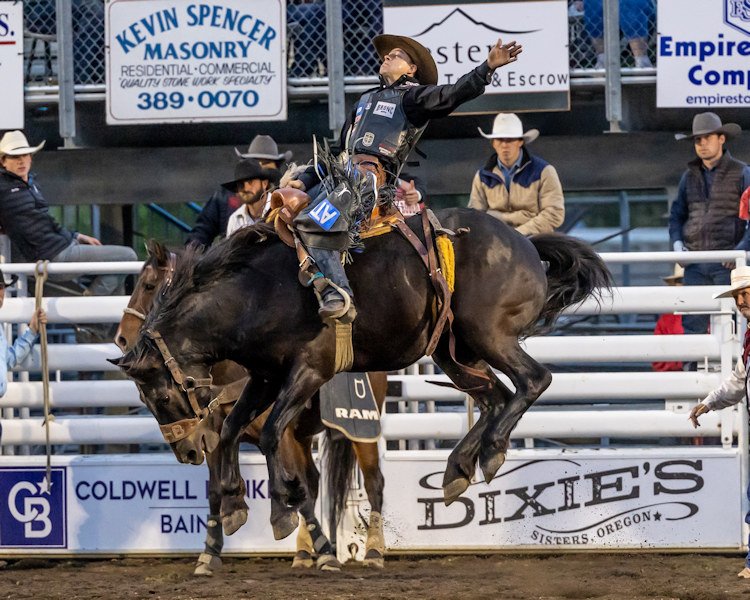 Friday night Sisters Rodeo results