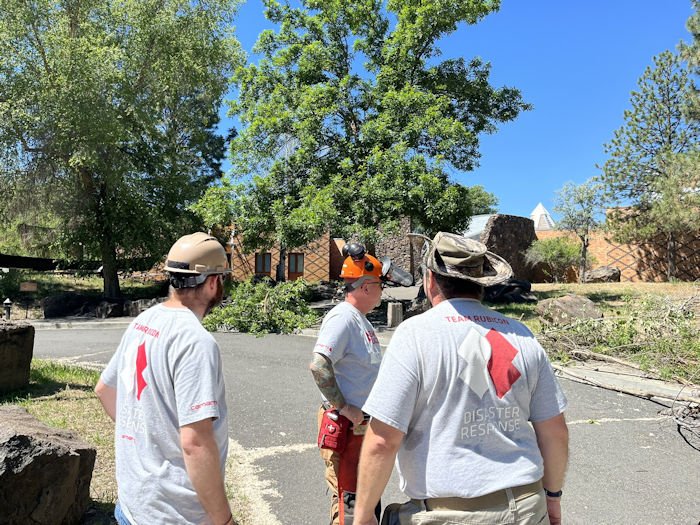 Team Rubicon in Warm Springs to clear brush, other steps to curb wildfire risk