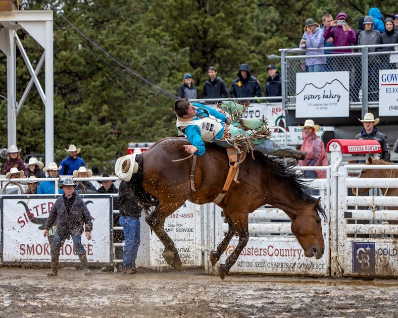 Wet, muddy but successful weekend wraps up with more strong performances at 82nd Sisters Rodeo