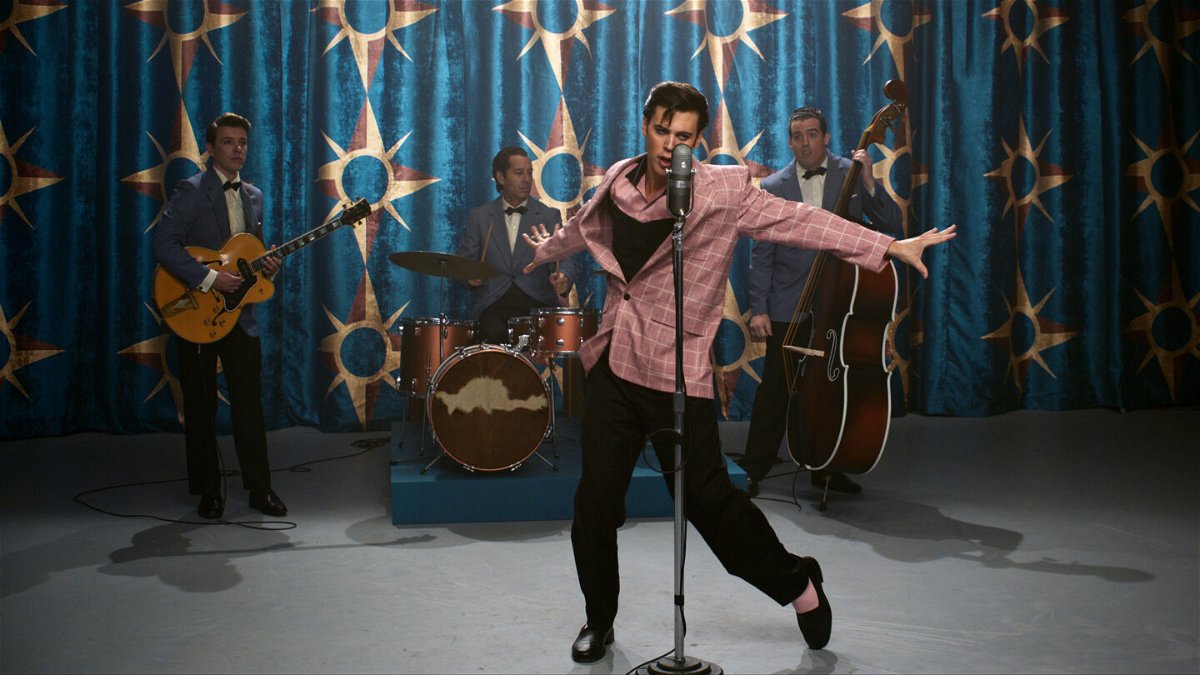 <i>Courtesy of Warner Bros. Pictures</i><br/>Austin Butler as Elvis Presley in director Baz Luhrman's 'Elvis.'