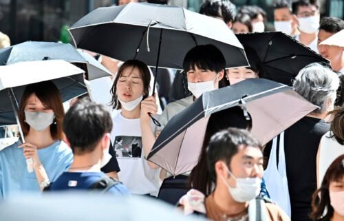 Japan is asking some 37 million people living in and around Tokyo to use less electricity and ration air conditioning even amid a record heat wave that has seen temperatures in some parts of the country pass 40 degrees Celsius (104 degrees Fahrenheit).