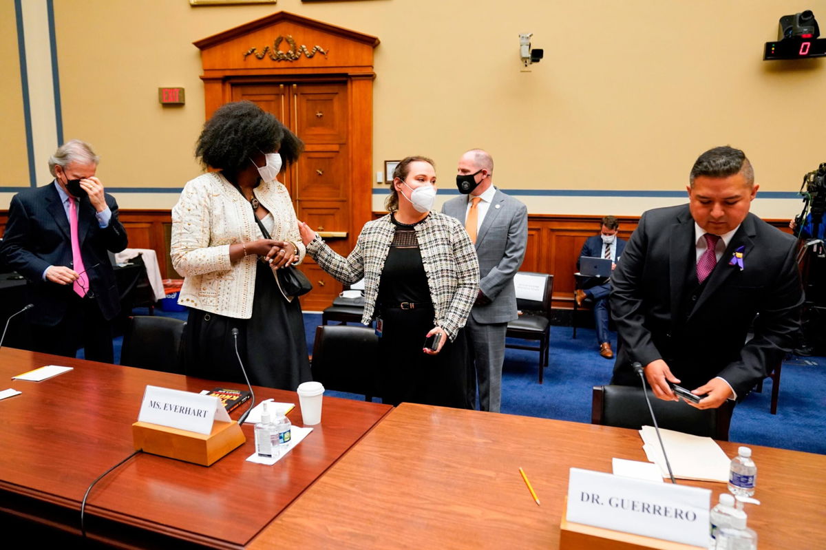 <i>Andrew Harnik/AP</i><br/>A House committee hearing on June 8 provided a high-profile platform for an 11-year-old survivor of the Uvalde elementary school shooting and others affected by gun violence to tell their harrowing stories to the American public.