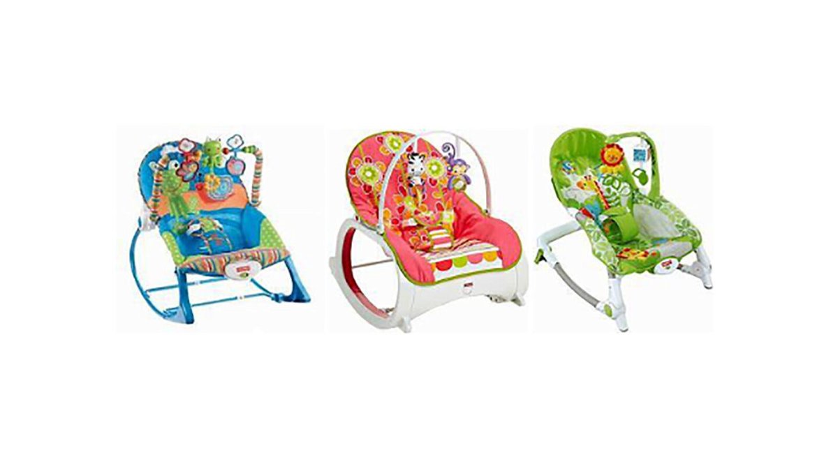 <i>Consumer Product Safety Commission</i><br/>Fisher-Price Infant-to-Toddler Rocker (left and center)