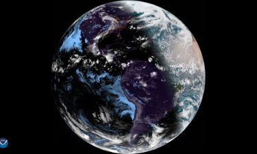 This NASA photo shows the summer solstice from 2018. Notice the angle of the terminator (the line between day and night). This tilt exposes the Northern Hemisphere to more direct sunlight than the Southern Hemisphere.