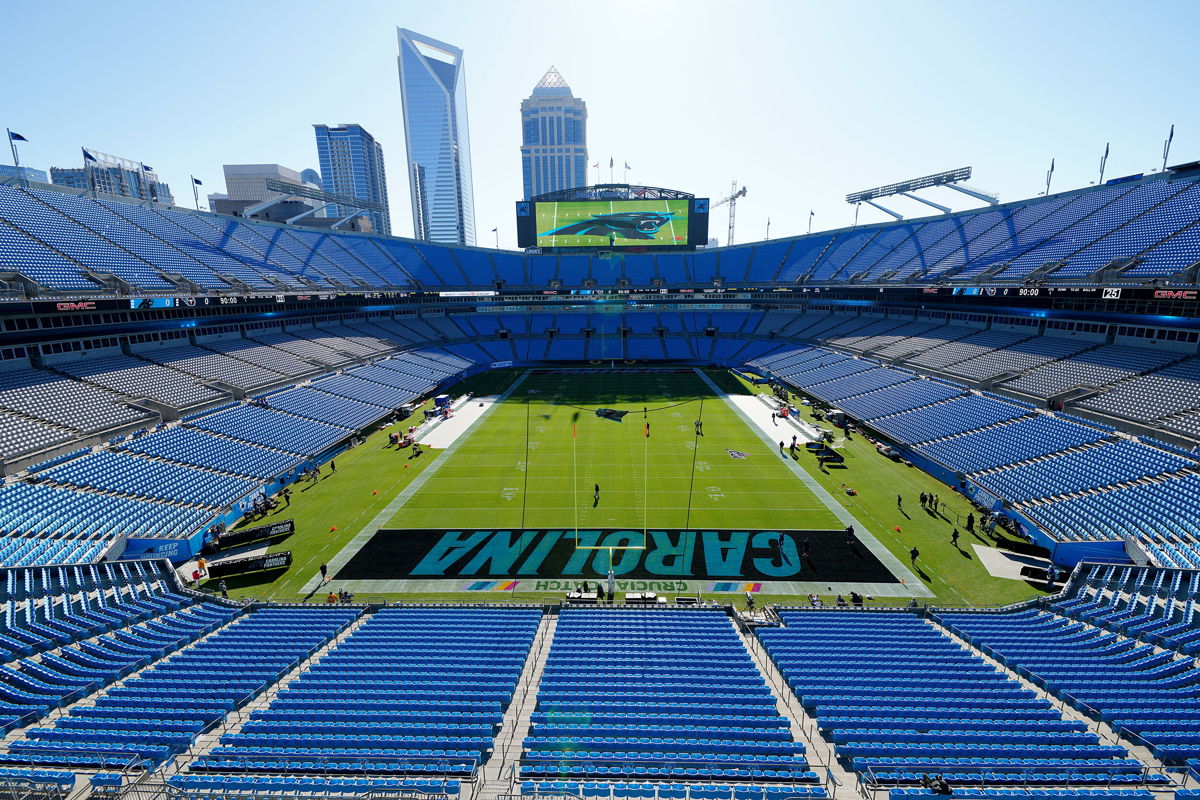 <i>Jacob Kupferman/Getty Images</i><br/>The Carolina Panthers 2022-2023 cheer squad will feature Justine Lindsay