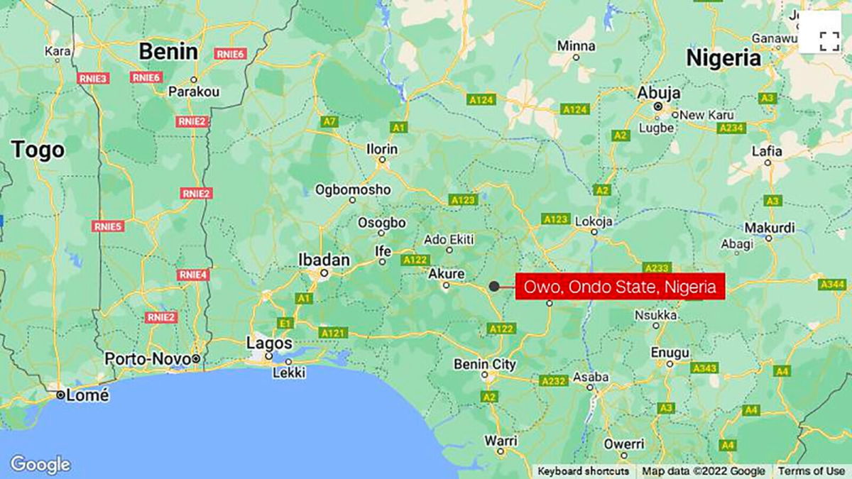<i>Google</i><br/>A church in southwestern Nigeria became the site of a bloody attack