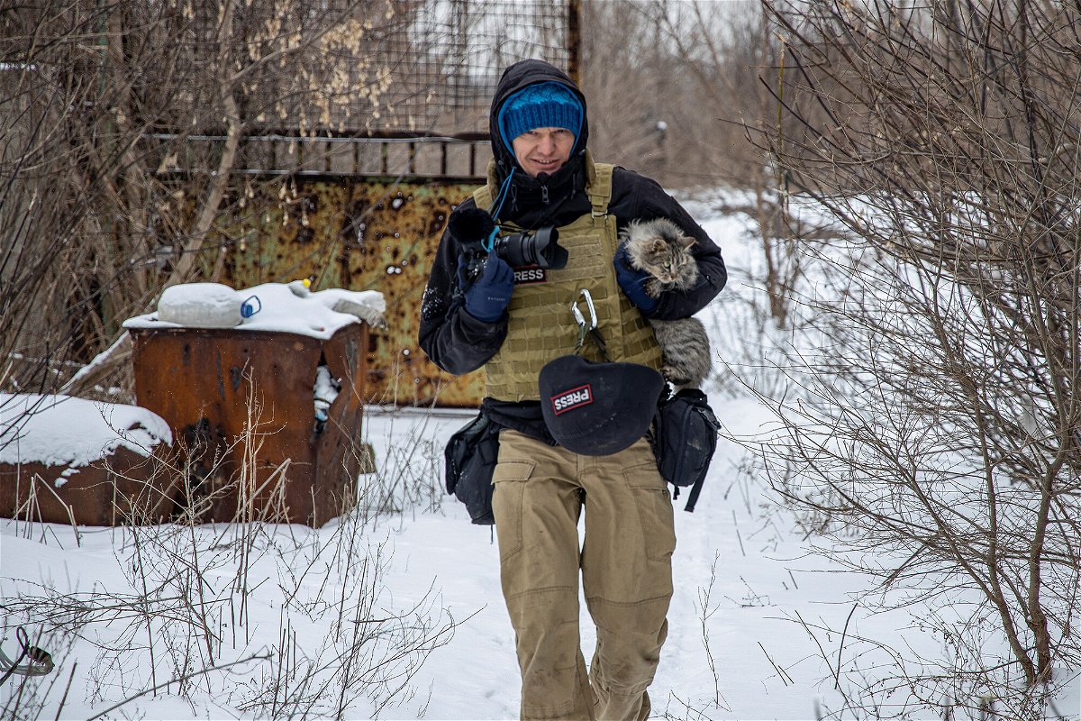 <i>Stanislav Kozliuk/Reuters</i><br/>Pro-journalist and free speech non-government organization Reporters Without Borders (RSF) says it has evidence that Russian soldiers executed journalist Maks Levin in a forest near Kyiv on March 13.