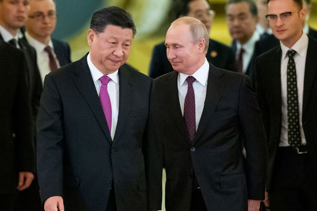 <i>Alexander Zemlianichenko/Pool/AP</i><br/>Chinese leader Xi Jinping reiterated his support for Moscow on 