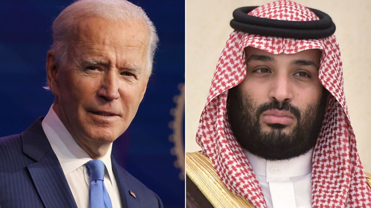 <i>Getty</i><br/>A meeting between President Joe Biden and Saudi Arabia's de facto ruler