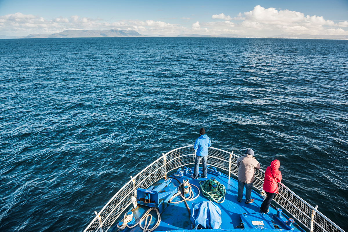 <i>Matthew Williams-Ellis/VWPCS/AP</i><br/>Whale watching is a popular tourist activity in Iceland.