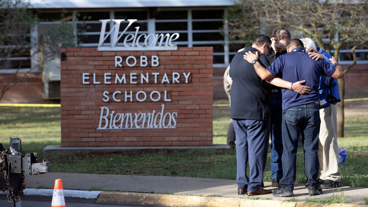 <i>Nuri Vallbona/Reuters</i><br/>A dying Uvalde teacher was on the phone with her husband -- a school police officer whose boss decided not to breach the classrooms