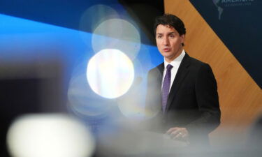 Canadian Prime Minister Justin Trudeau spoke at the Summit of the Americas in Los Angeles. Trudeau tweeted June 13 he has tested positive again for the virus that causes Covid-19.