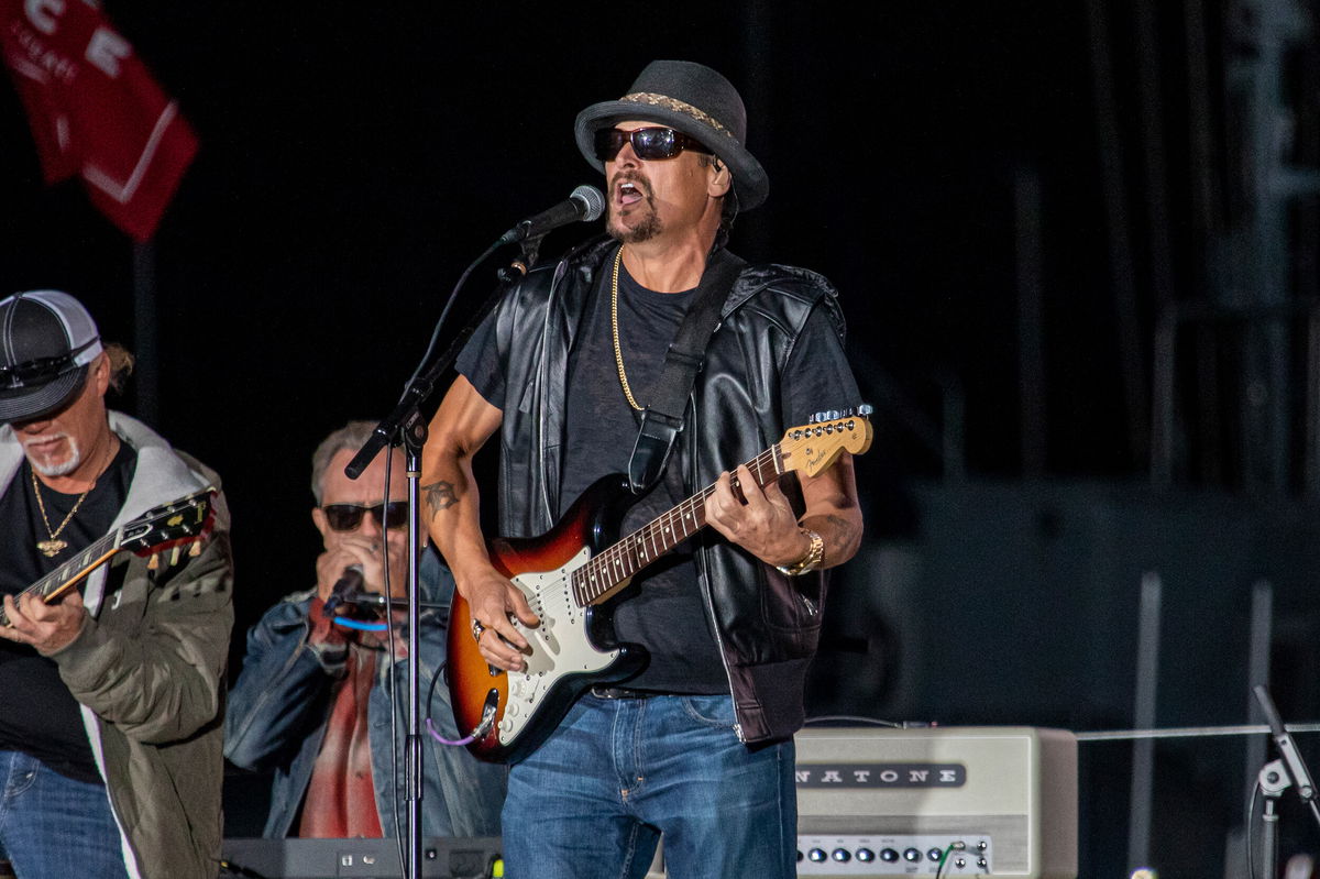 <i>Scott Legato/Getty Images/FILE</i><br/>Kid Rock performs during the Trump 2020 rally on September 14