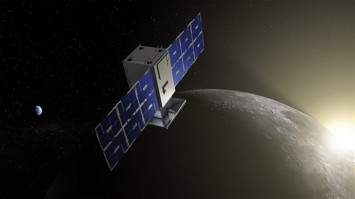 <i>Daniel Rutte/NASA</i><br/>A tiny spacecraft with big implications for lunar exploration is ready to launch. The miniscule satellite