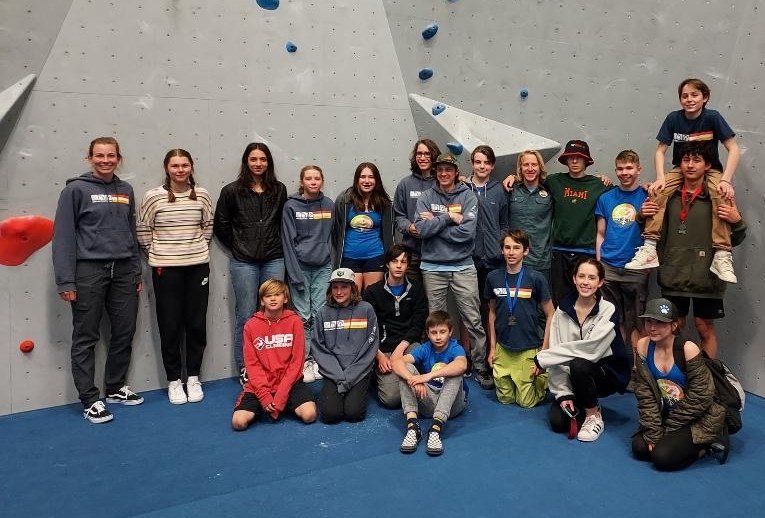 Bend Endurance Academy youth climbers competed in Regionals this spring