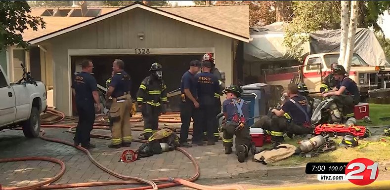 NE Bend house fire sparked by overloaded extension cord, investigators say
