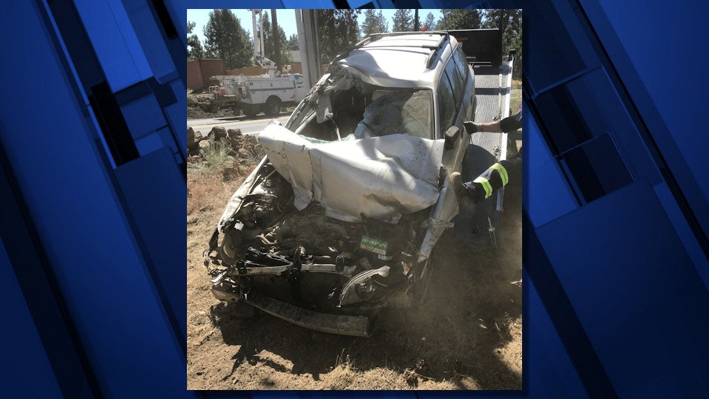 Drugged driving suspect crashes into rocks, goes airborne in Deschutes River Woods, knocks out power to 1,700
