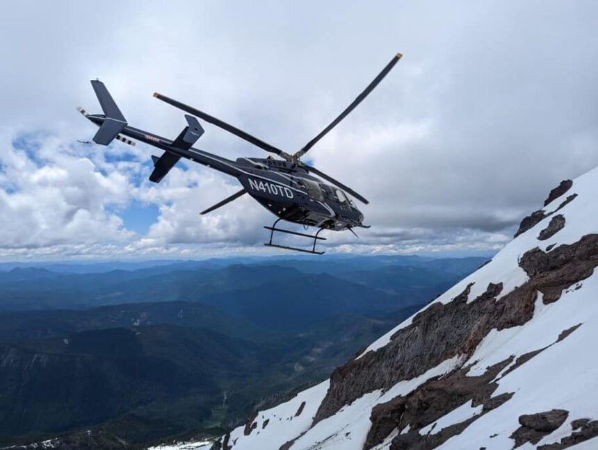 Fallen climber’s body recovered from slopes of Mount Jefferson; Bend-based helicopter helps in effort