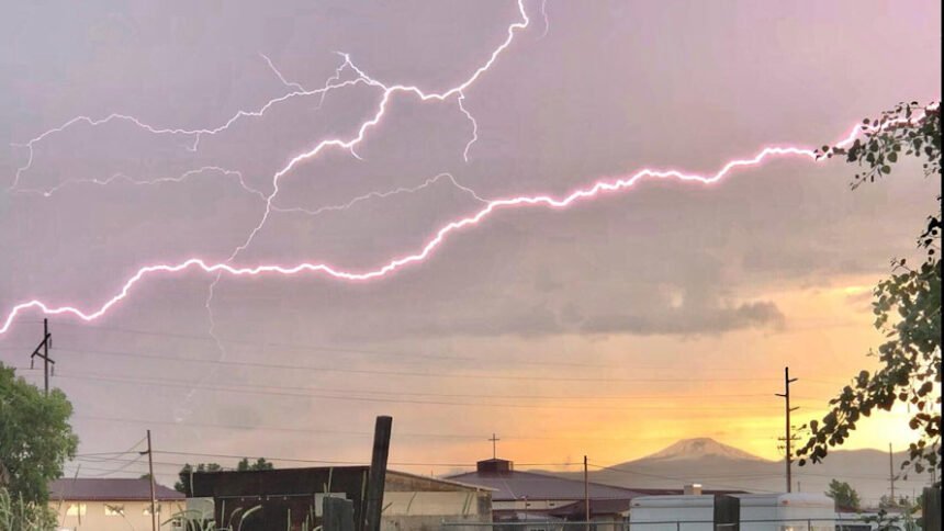 Strong thunderstorms rumble through C.O., 10,000 in Bend lose power, 2 underpasses flood, crews tackle fires