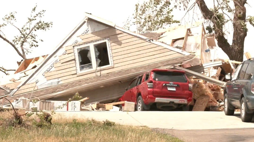 <i>WCCO</i><br/>Residents in Forada are still working to rebuild one month after a devastating tornado