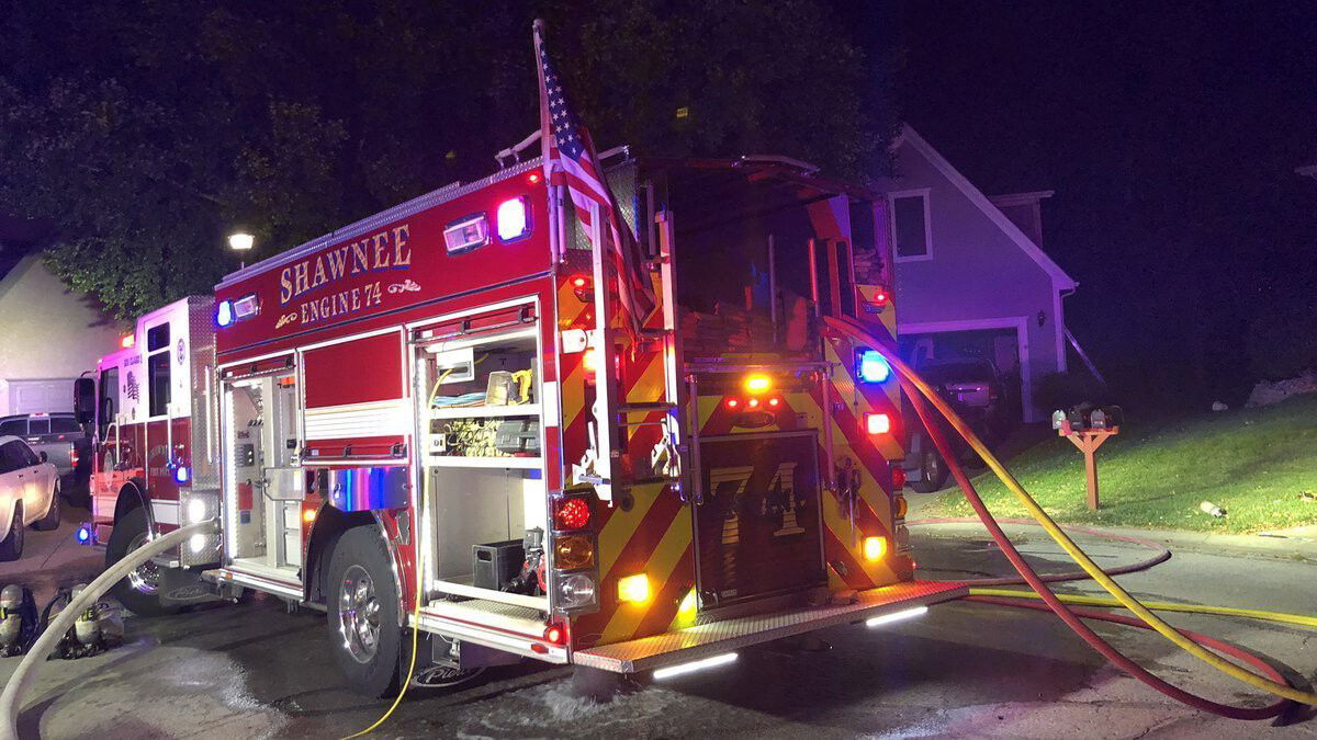 <i>KCTV</i><br/>The City of Shawnee reported four firefighters were recovering in a hospital following a house fire Tuesday night.