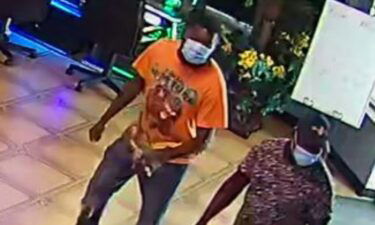 Authorities are looking to identify two suspects after the allegedly stole thousands of dollars from a Fort Myers casino arcade.