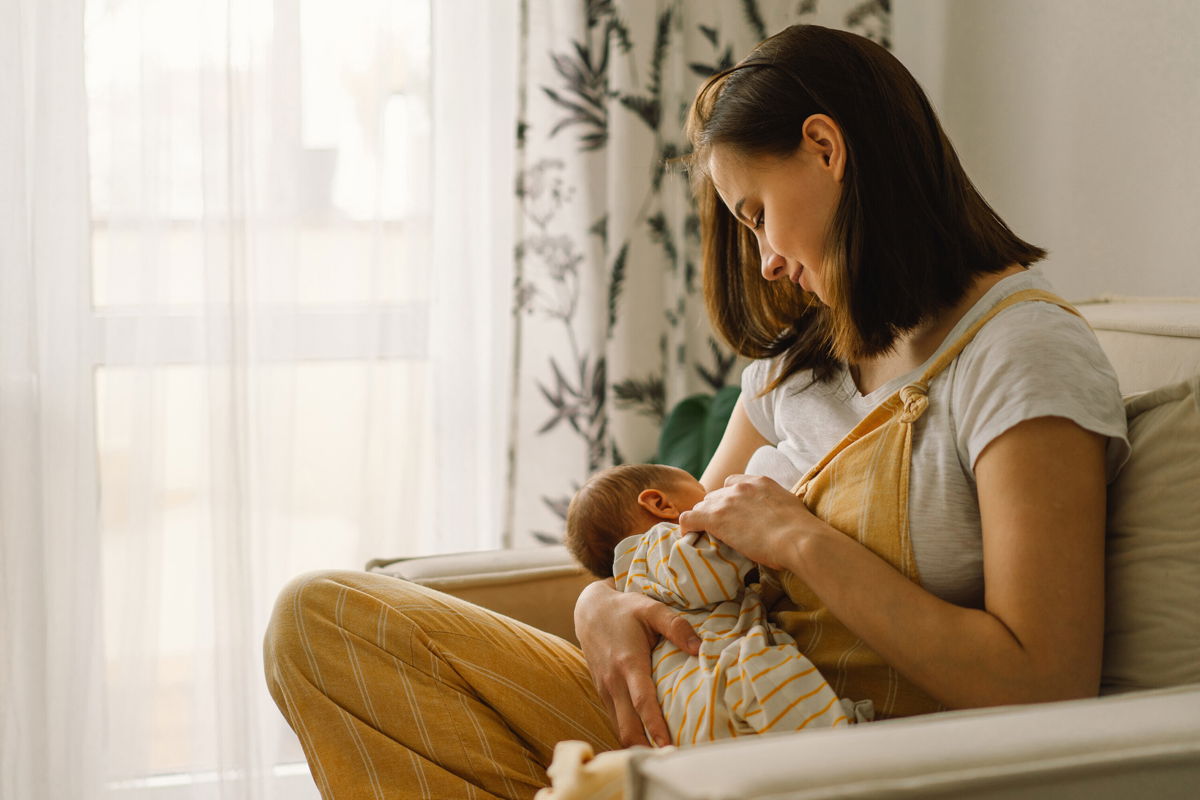 <i>Adobe Stock</i><br/>The AAP recommends breastfeeding for at least the first six months of life