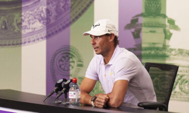 Rafael Nadal withdrew from Wimbledon on July 7 because of a torn abdominal muscle