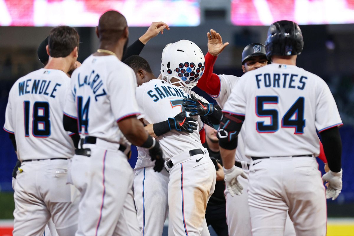 <i>Michael Reaves/Getty Images North America/Getty Images</i><br/>The Miami Marlins secured a bruising 3-2 victory over the Pittsburgh Pirates.