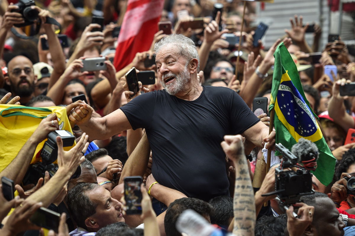 <i>Pedro Vilela/Getty Images</i><br/>Former president Luis Inacio Lula da Silva