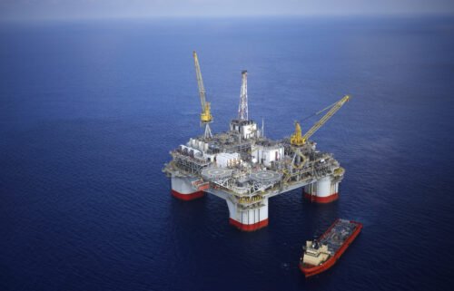 A deepwater oil platform in the Gulf of Mexico off the coast of Louisiana. The Biden administration released a proposed plan on Friday for where the federal government intends to hold offshore oil and gas lease sales in federal waters for the next five years.