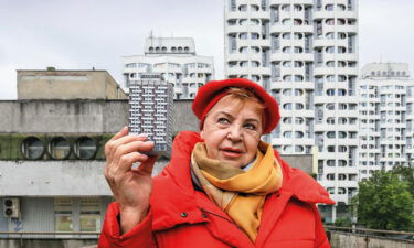 Barbara lives in the Plac Grunwaldzki housing estate in Wrocław