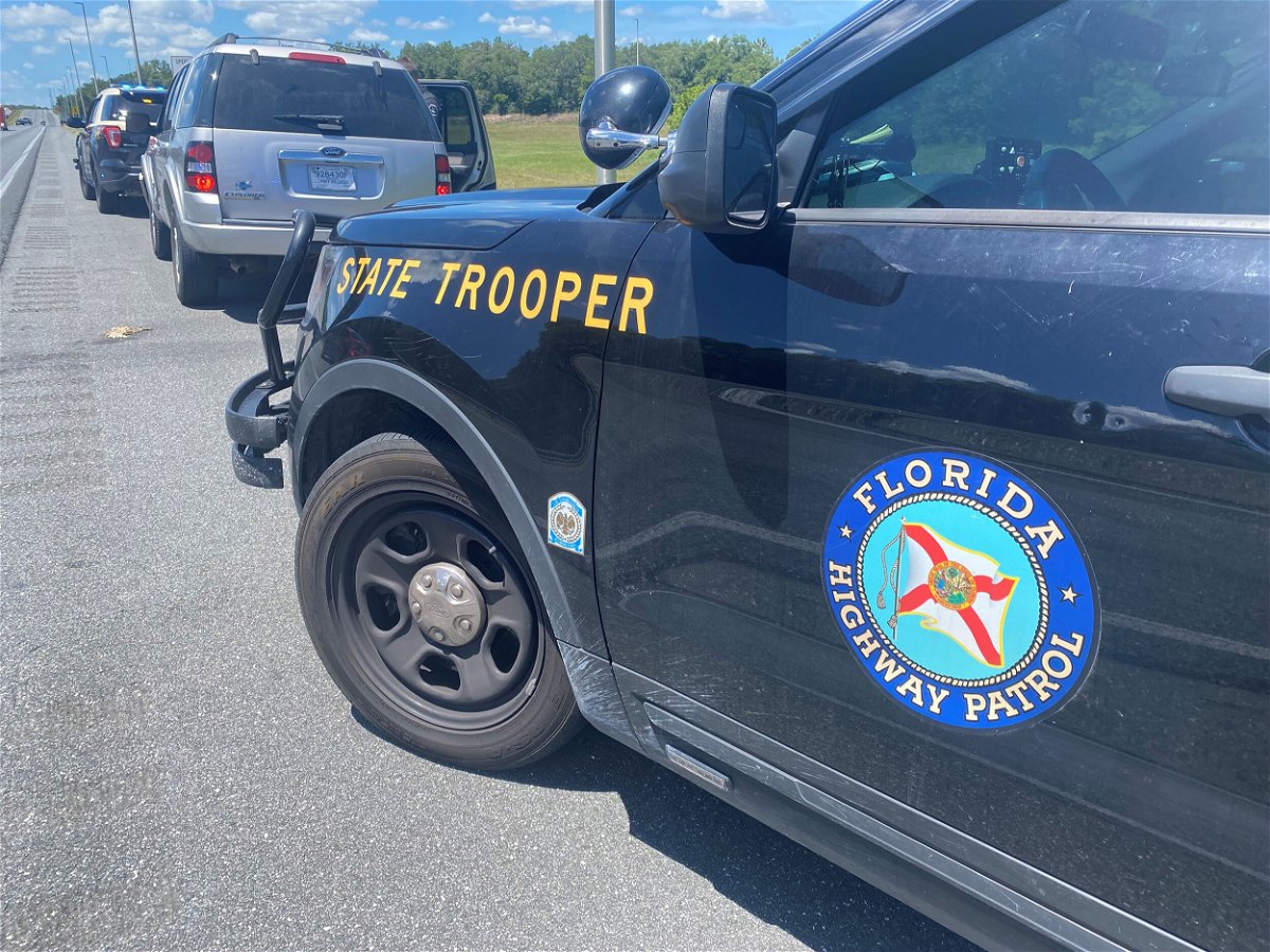 <i>FHP</i><br/>The Florida Highway Patrol makes an arrest on June 29. The Florida Highway Patrol arrested two people this week for smuggling others into the state