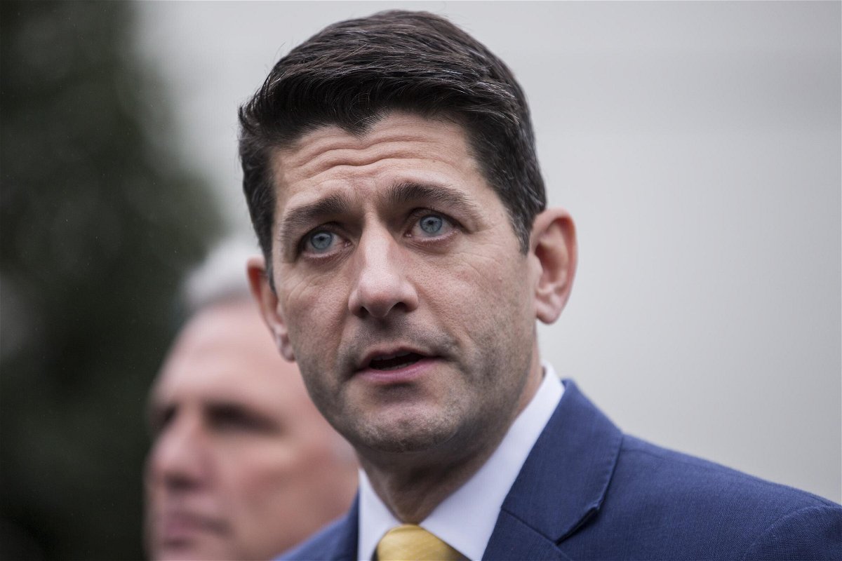 <i>Zach Gibson/Bloomberg/Getty Images</i><br/>Former House Speaker Paul Ryan was 'sobbing' as he watched the US Capitol attack unfold