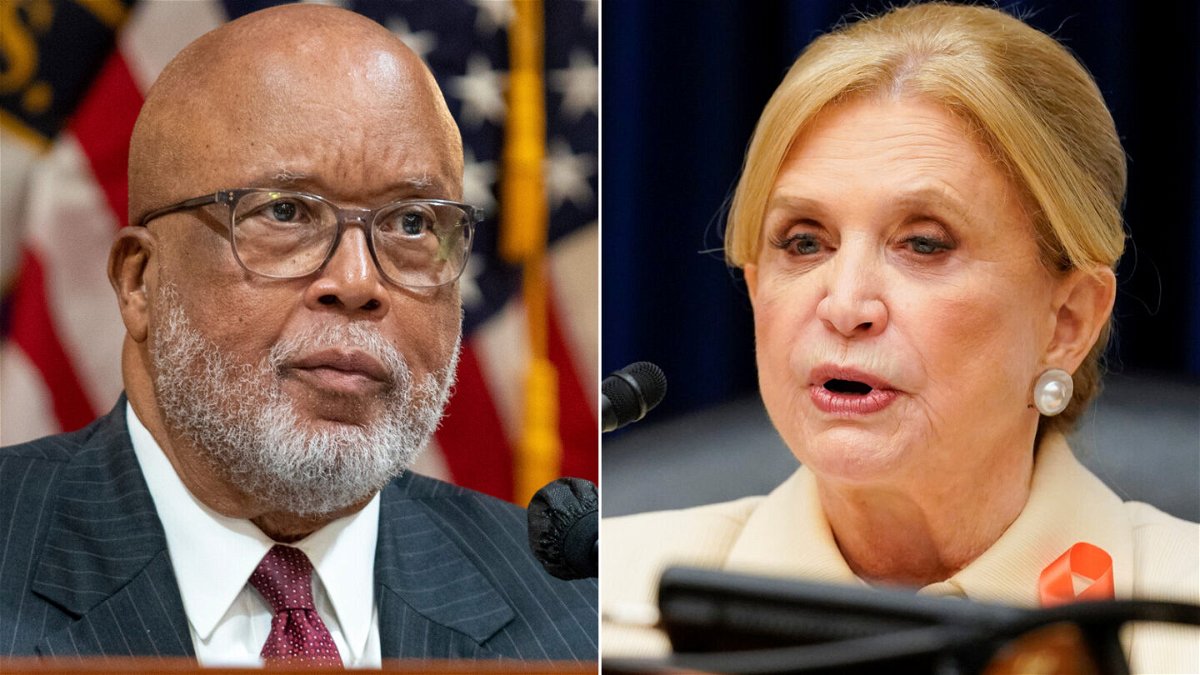 <i>AP/Reuters</i><br/>Bennie Thompson and Carolyn Maloney are pictured in a split image.