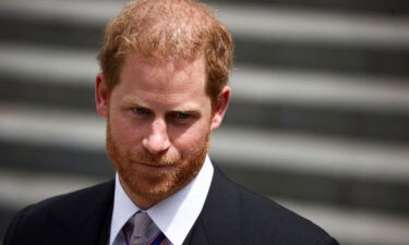Prince Harry pictured on June 3 in London.