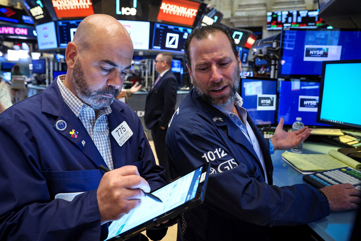 <i>Brendan McDermid/Reuters</i><br/>Traders work on the floor of the New York Stock Exchange (NYSE) in New York City